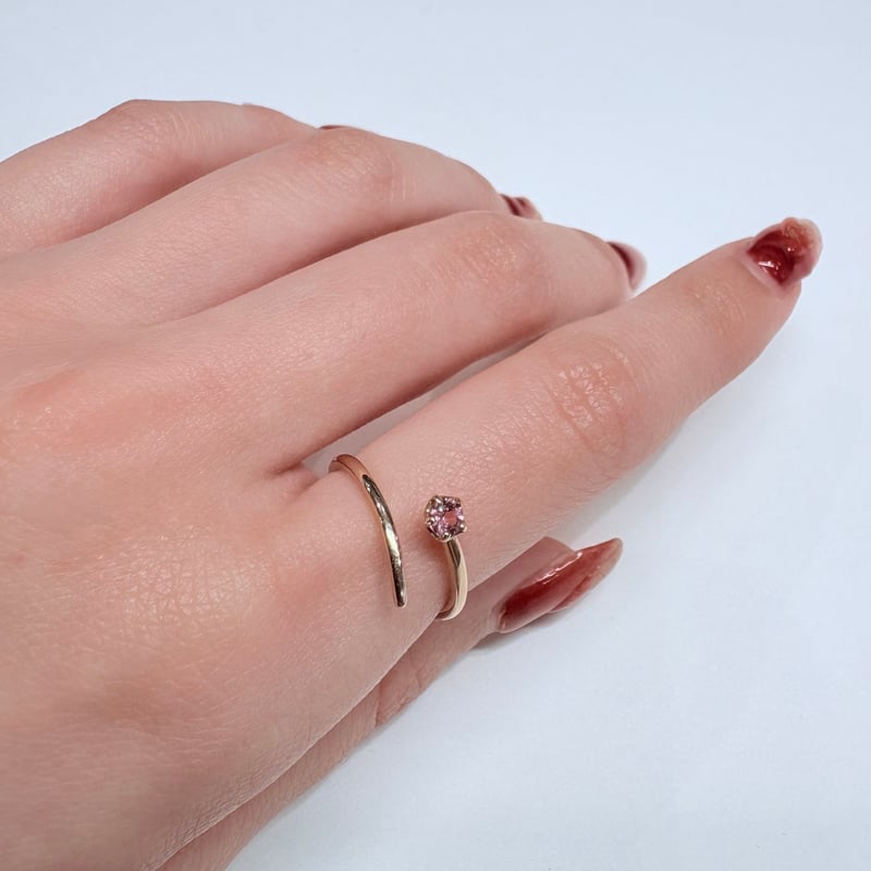 ピンクトルマリン フリーリング WR0615 | WATANABEYA