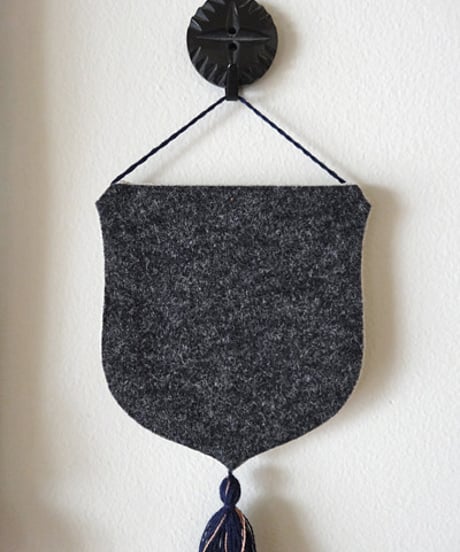 (受注生産) Tvistsom - Embroidery Kit・Wall Ornament [ Bird ] Pink - Cotton Thread (EK-024)