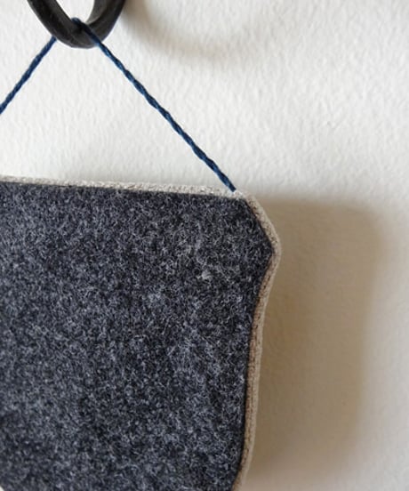 (受注生産) Tvistsom - Embroidery Kit・Wall Ornament [ Cross ] Blue - Cotton Thread (EK-028)