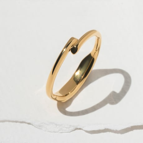 "IKUE" 02 Ring【Gold】