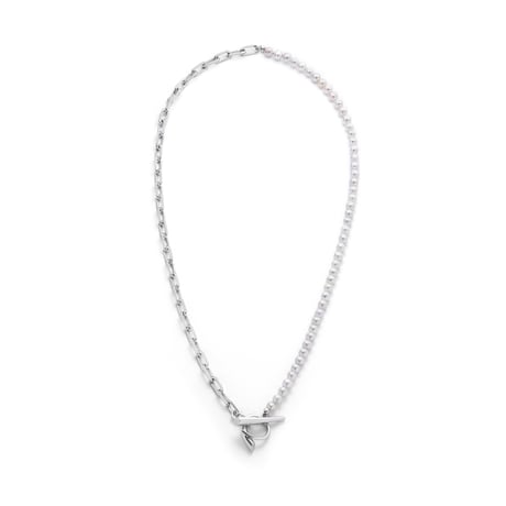 "Ebur" 01 Necklace [Pearl]