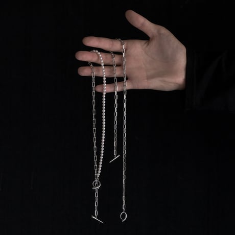 "Ebur" 01 Necklace [Pearl]