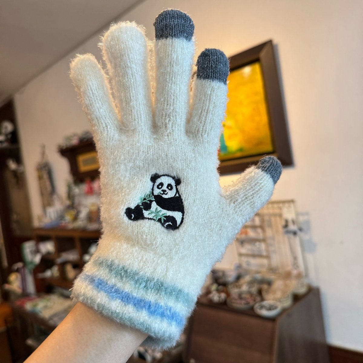 笹パンダスマホ手袋 | ぱんだ珈琲店 通販部