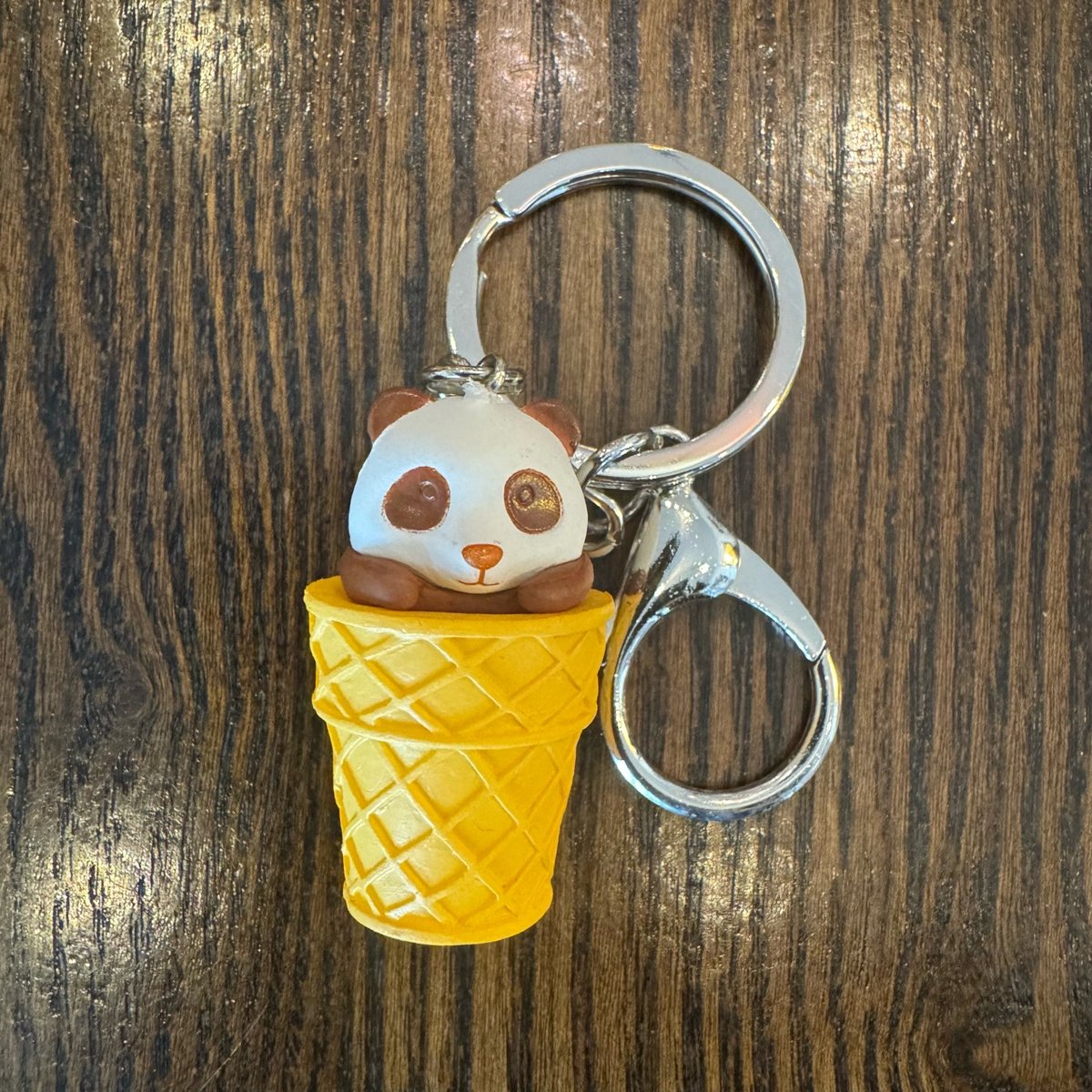 アイスクリームパンダキーホルダー | ぱんだ珈琲店 通販部