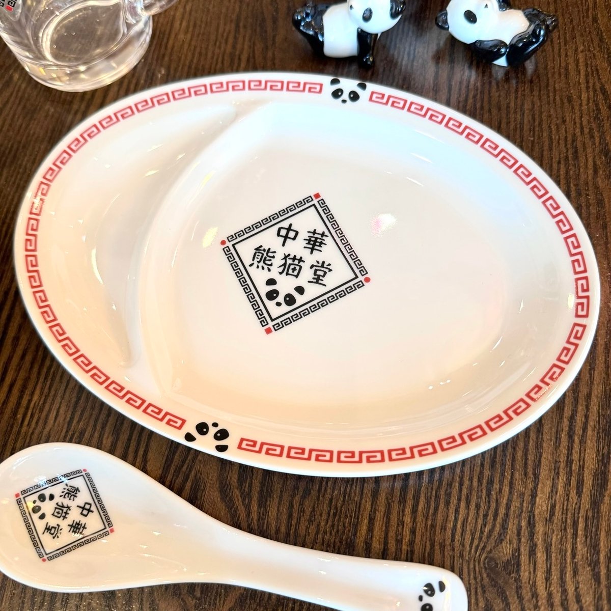 餃子皿 中華熊猫堂 | ぱんだ珈琲店 通販部