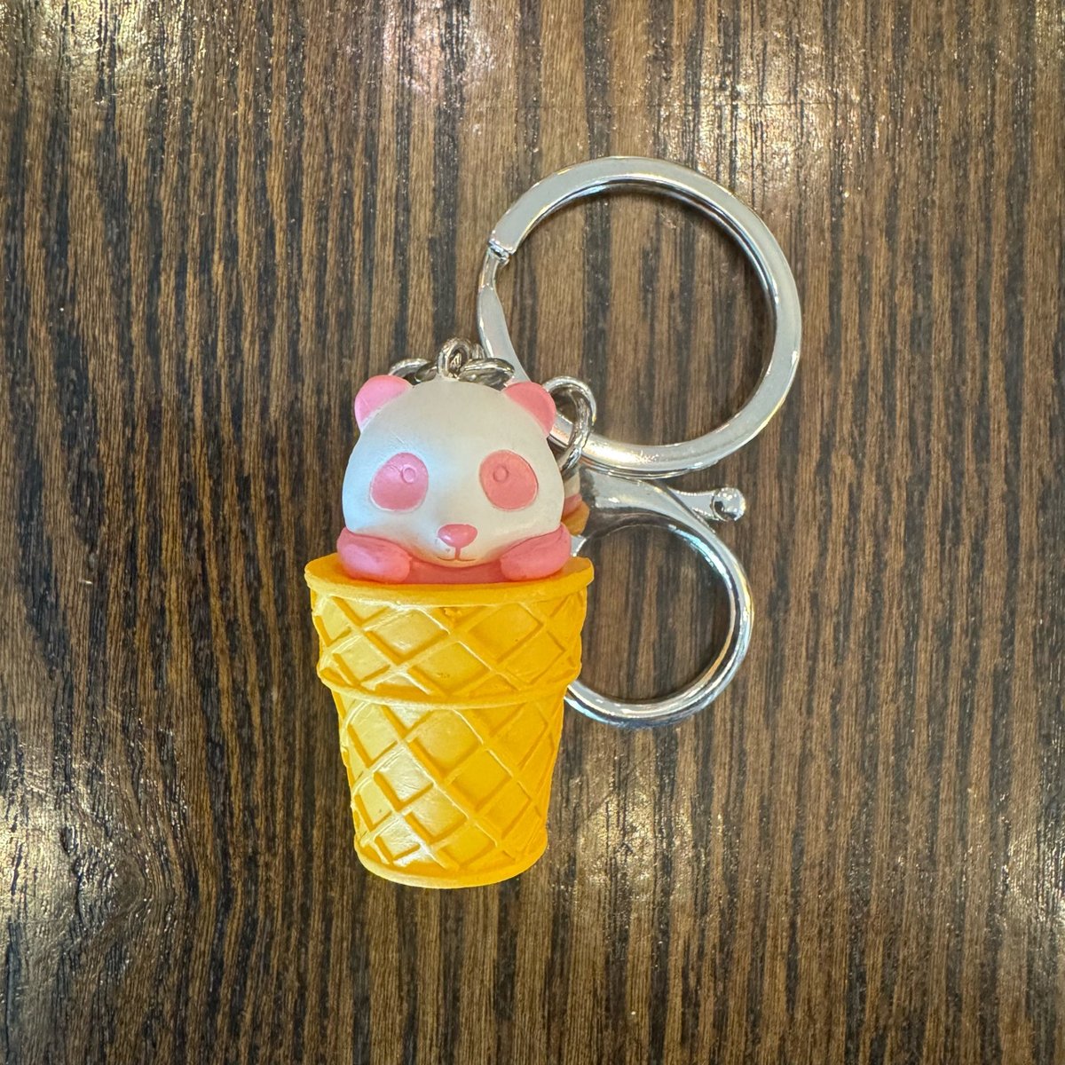 アイスクリームパンダキーホルダー | ぱんだ珈琲店 通販部