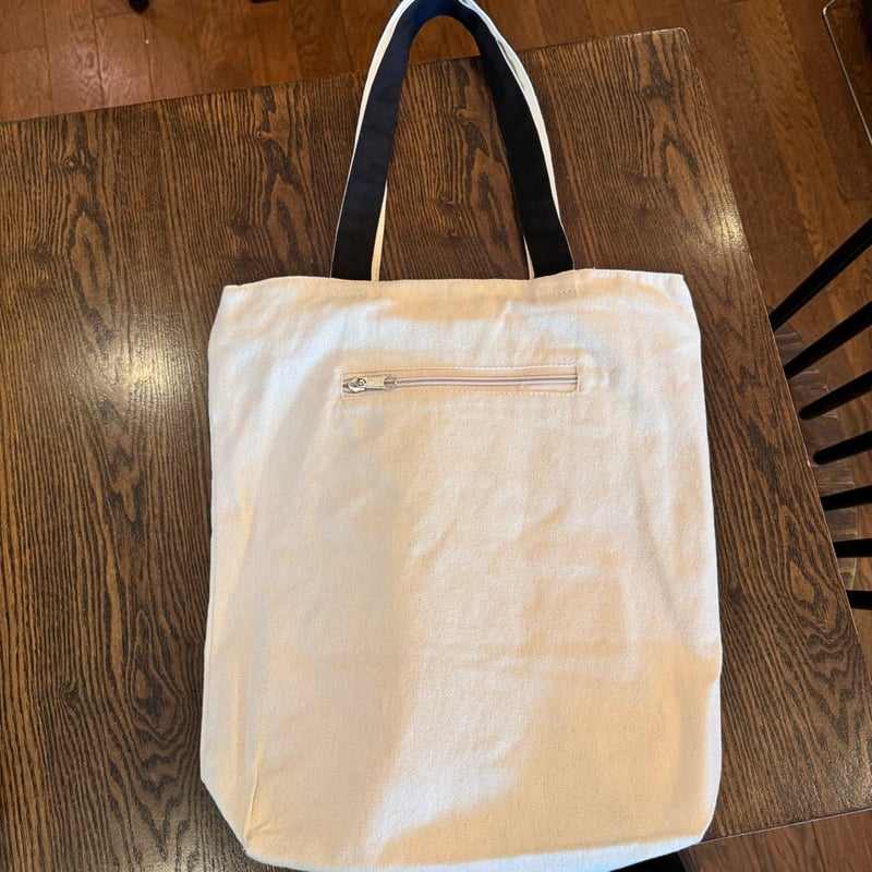 ファスナー付きトートバッグ おにぎり | ぱんだ珈琲店 通販部