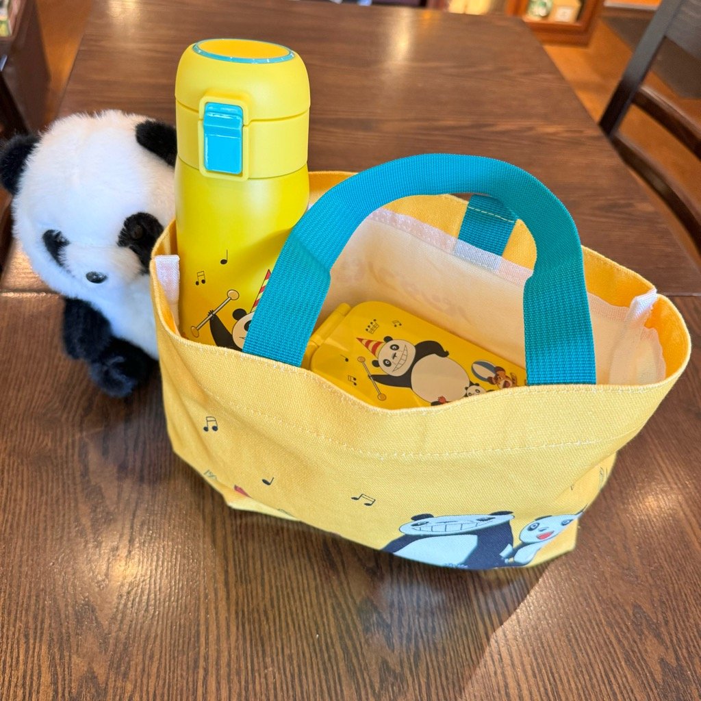 パンダコパンダ 2段抗菌ランチボックス | ぱんだ珈琲店 通販部