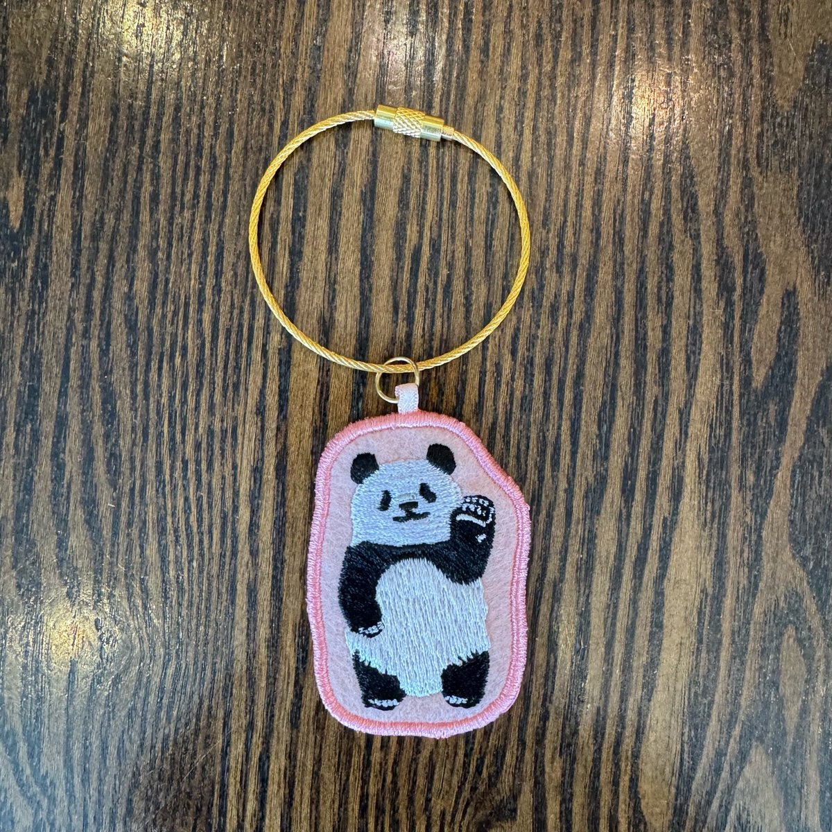 すなやますなこさんデザイン】kumagoto 刺繍キーホルダー | ぱんだ珈琲
