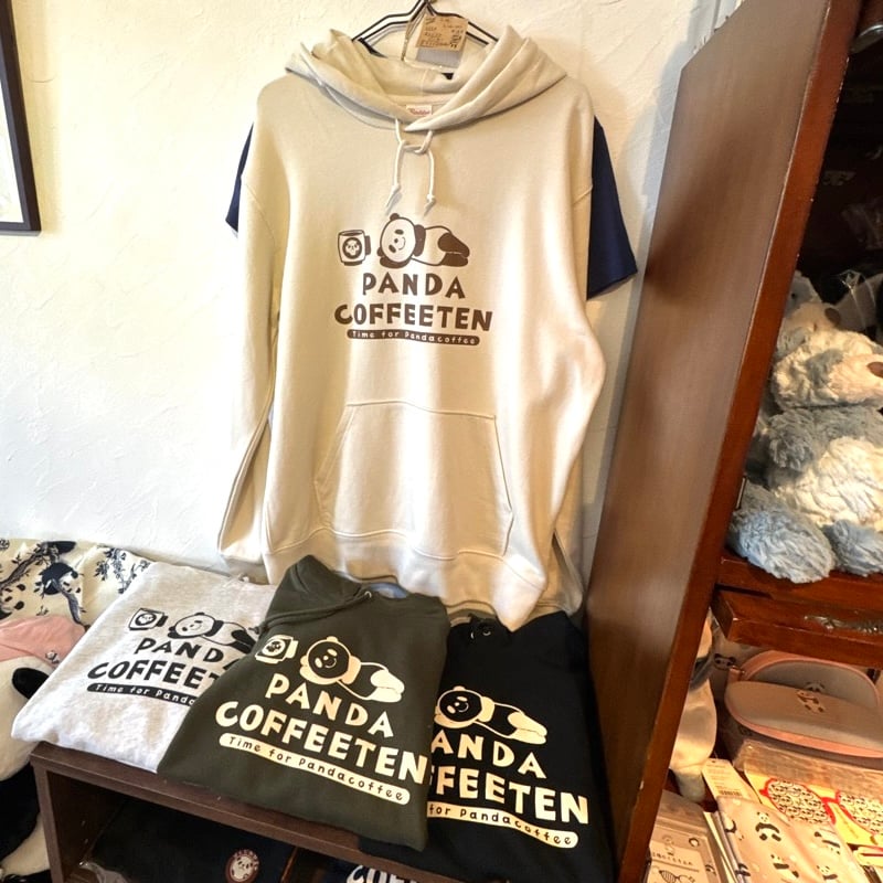 新色登場】オリジナルパーカー(Time for Pandacoffee) | ぱんだ珈琲店