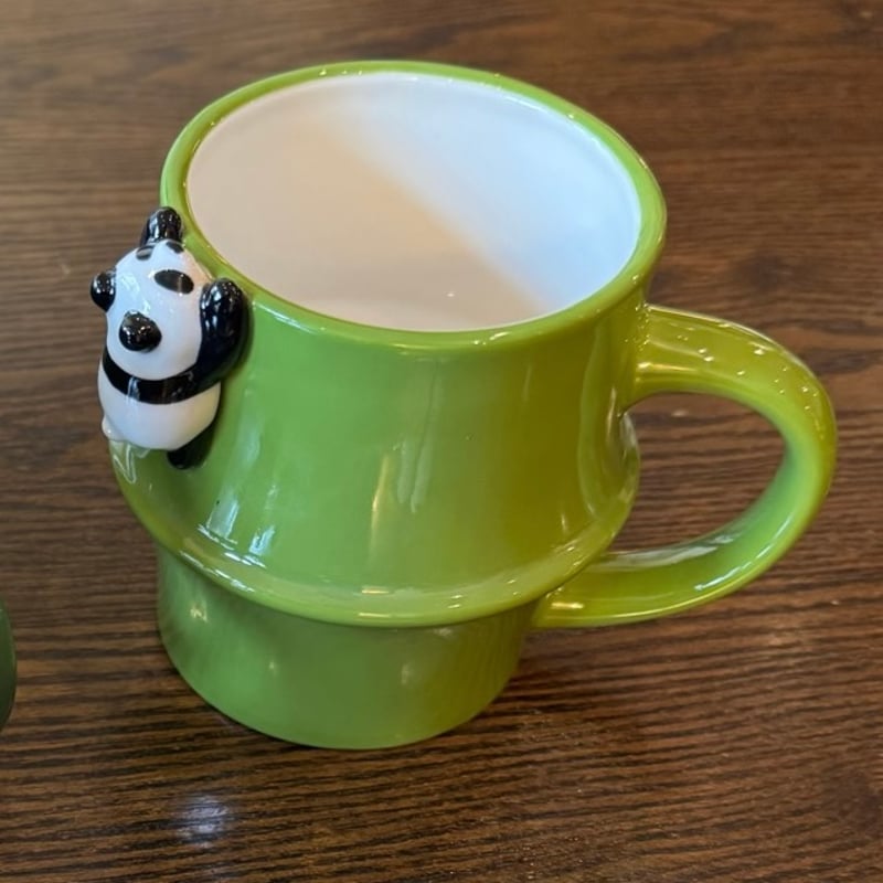 確認用！パンダマグ 竹パンダマグ 「のんびり」と「落ちる〜」 | ぱんだ珈琲店 通販部