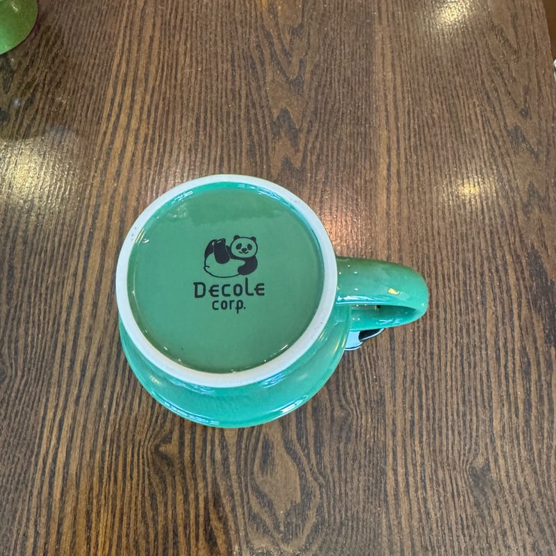 竹パンダマグ 「のんびり」と「落ちる〜」 | ぱんだ珈琲店 通販部