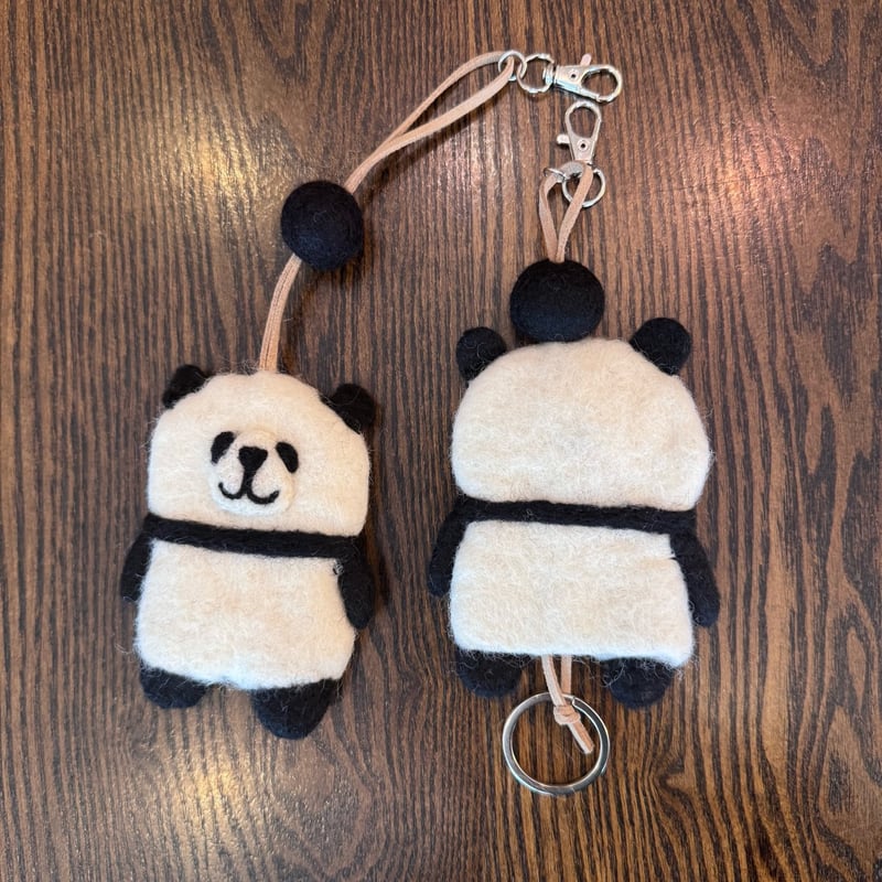 羊毛フェルトのキーカバー | ぱんだ珈琲店 通販部