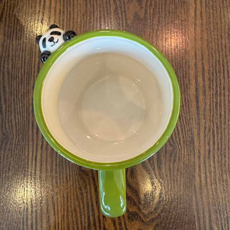 竹パンダマグ 「のんびり」と「落ちる〜」 | ぱんだ珈琲店 通販部