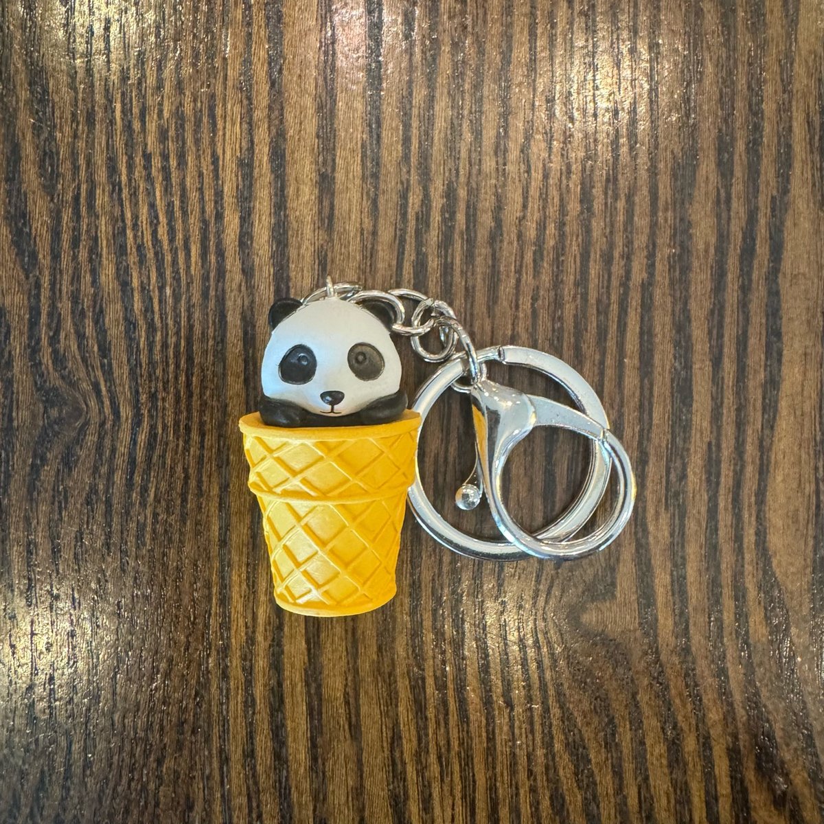 アイスクリームパンダキーホルダー | ぱんだ珈琲店 通販部