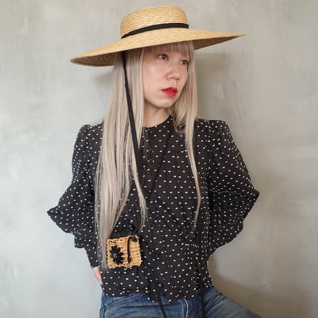 Tang Yuan Parlor's BLOUSE - toro2 black