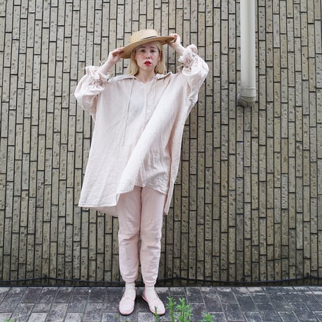 "DREAMER" kumori  mini dress - cheek pink