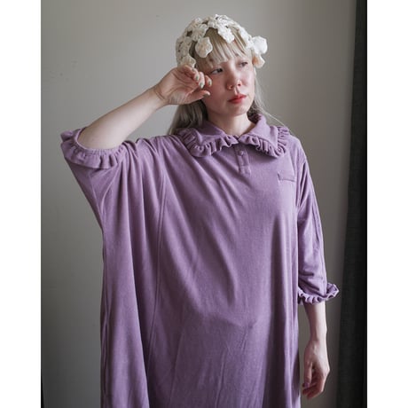 BATH TOWEL SET DRESS -  PURPLE