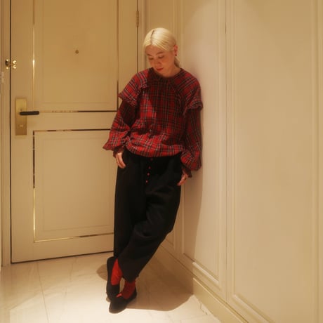 MANY MANY MOON PANTS -  RED MOON
