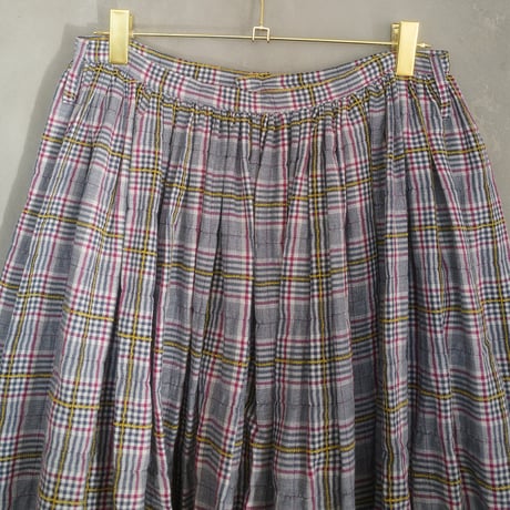 SEASON GAP LAB. check skirt-01