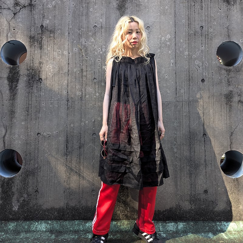TUCK VEIL-TUNIC-SKIRT | madder madder