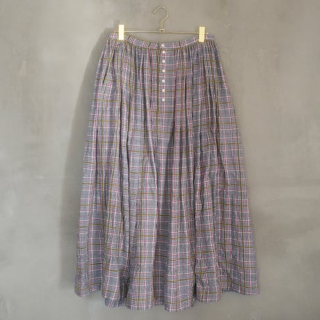SEASON GAP LAB. check skirt-01