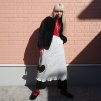Tang Yuan Parlor's APRON - mochi2 white