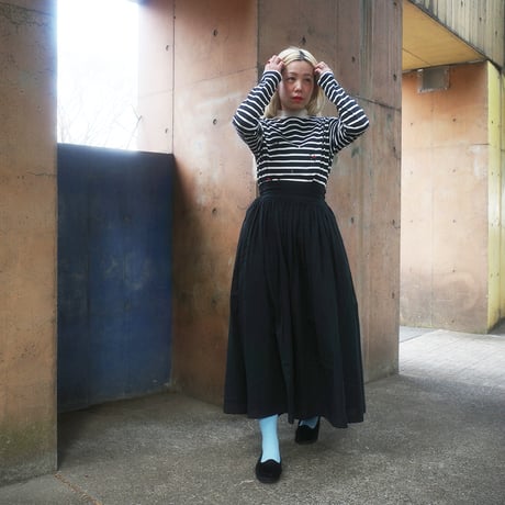 HARVEST FESTIVAL SKIRT - black hole