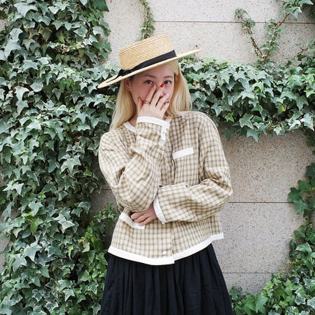 maddermadder ミルキーキャンディードットビッグシャツ