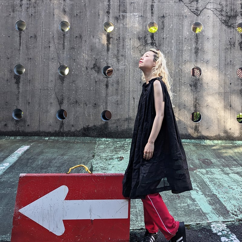 【美品】madder madder citrus tunic 即購入◎ TUCK VEIL-TUNIC-SKIRT | madder madder