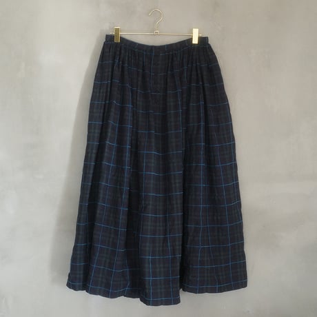 SEASON GAP LAB. check skirt-02