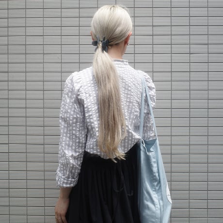 PARASOL STRIPES BLOUSE JACKET - cloudy gray
