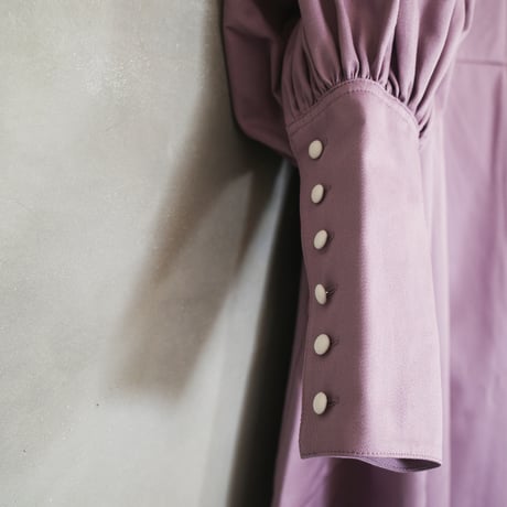 “BOUQUET” lots of little happiness DRESS - MURASAKI