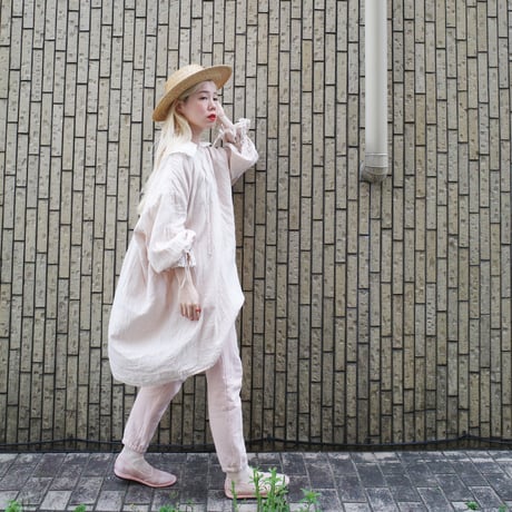 "DREAMER" kumori  mini dress - cheek pink