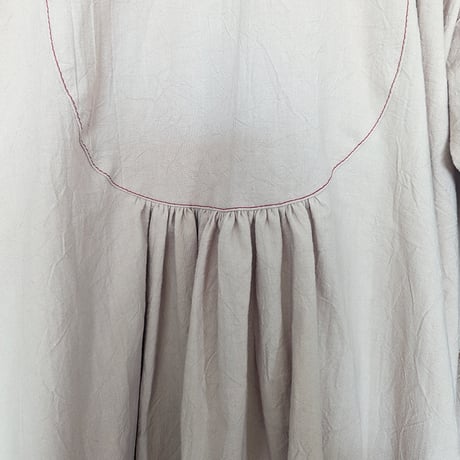 NEIGHBOR’S TEA TOWEL DRESS - OFF WHITE