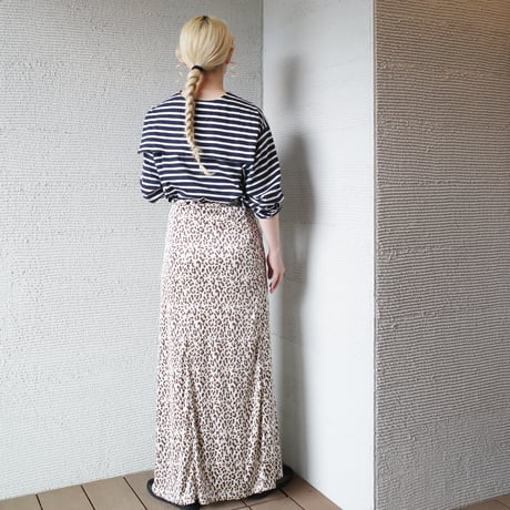 182 sailor collar border tops - calm navy