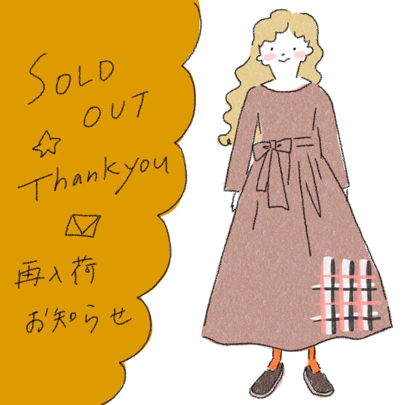 ワンピース madder madder magical sleeve check dress ON/OFF “Luna” magical sleeve check dress | madd