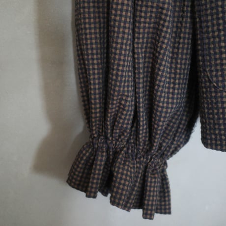 Long Way Home Blouse Jacket - forest check