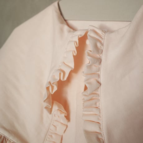 【4/6〜再予約販売】 SHELTER BLOUSE - pink