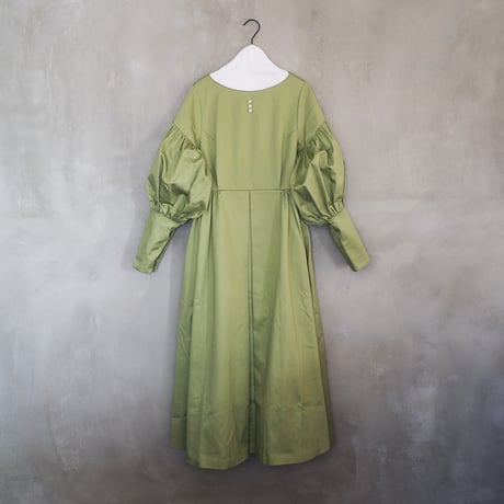 “BOUQUET” lots of little happiness DRESS - GREEN