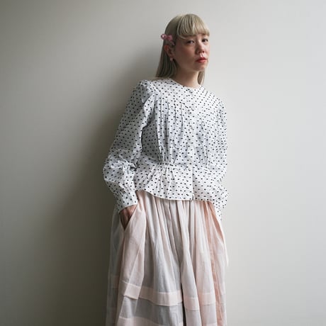 Tang Yuan Parlor's BLOUSE - mochi2 white