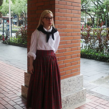 GO GO VINTAGE! BLOUSE - WHITE