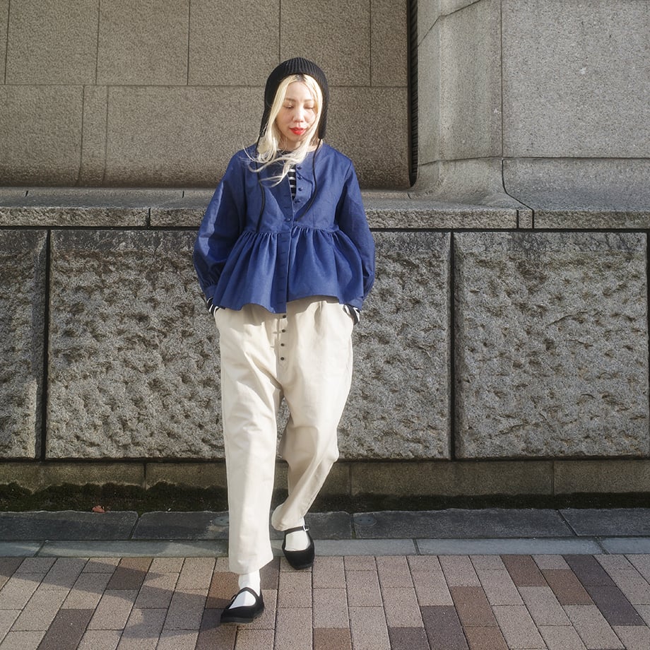 パンツ madder madder many many moon pants MANY MANY MOON PANTS - RED MOON | madder madder