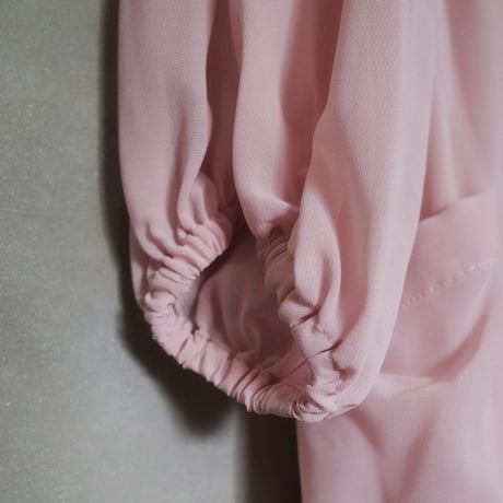 “TEA BREAK” 2WAY GOWN DRESS - pink