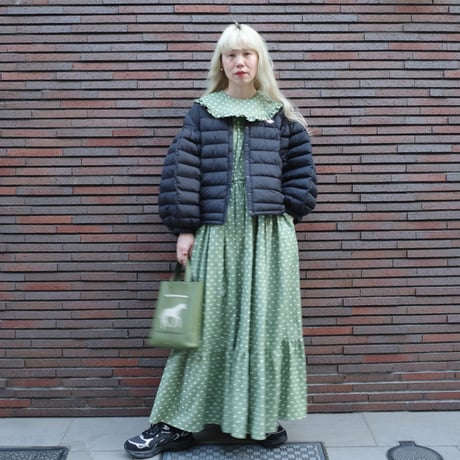Dumpling　Dreamy　Dress - green