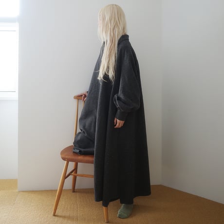 BIG BAAANG! WOOL COTTON  COAT DRESS