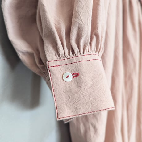 NEIGHBOR’S TEA TOWEL DRESS - PINK