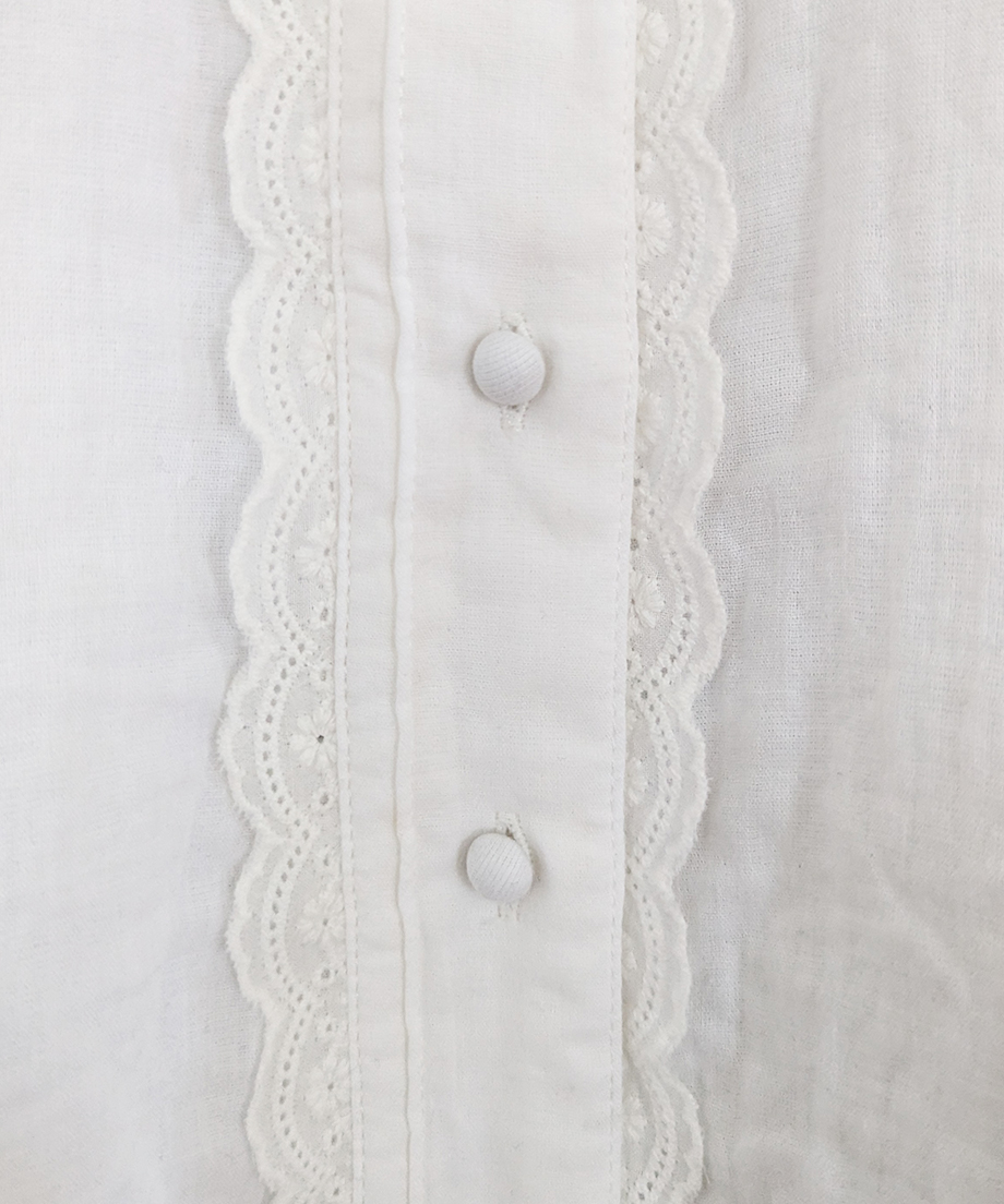 GO GO VINTAGE! BLOUSE - WHITE | madder madder GO GO VINTAGE! BLOUSE - WHITE | madder madder
