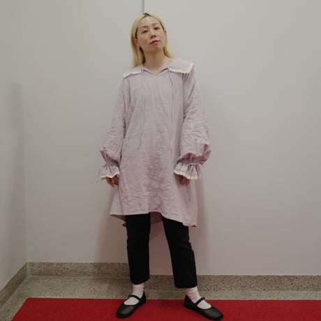 "DREAMER" kumori  mini dress - lavender mist