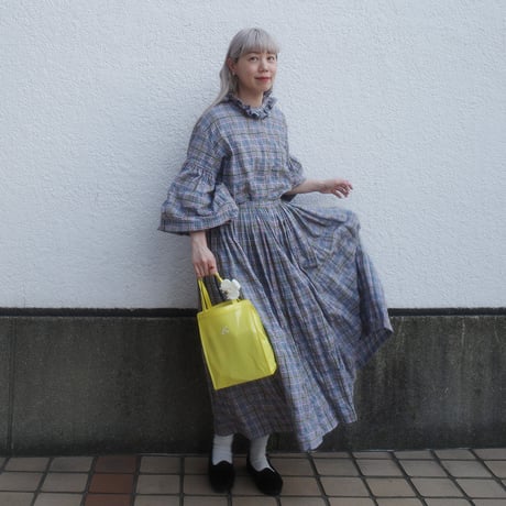 SEASON GAP LAB. check skirt-01